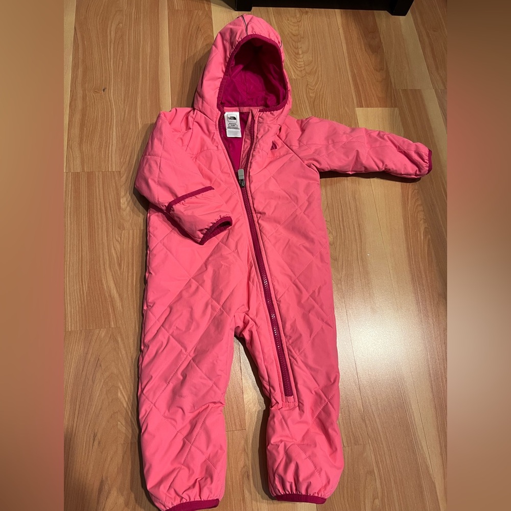 Northface Snowsuit Size 12-18 months